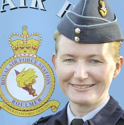Air Commodore Jayne Millington during her time as Station Commander at RAF Boulmer.