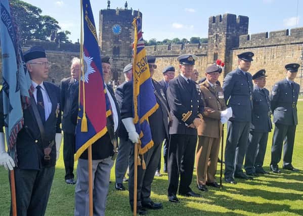 The Armed Forces Week event at Alnwick Castle.