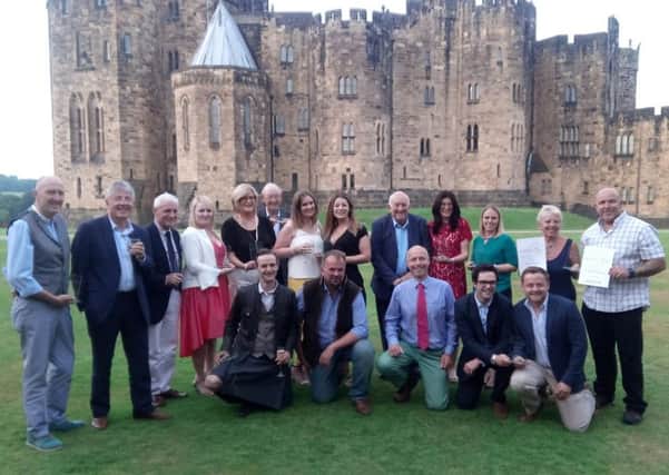 The winners of the Northumberland Tourism Awards 2017.