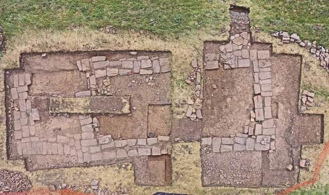 The foundations of what may be one of the largest and earliest Saxon churches in the area have been found on a dig on the Heugh (hill with a ridge) on the south of Lindisfarne.