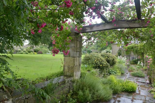 The gardens at Whalton Manor.
 Picture by Jane Coltman