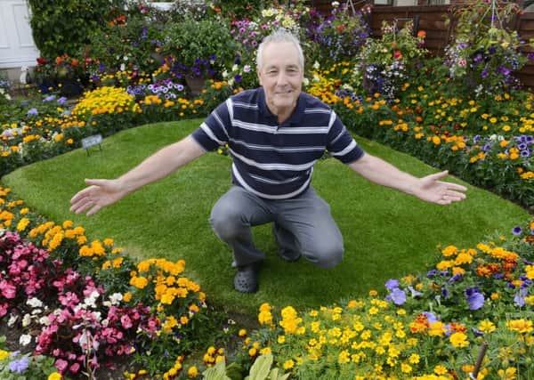 A previous winner of the Alnwick in Bloom Best Garden award is Geoff Anderson of St James Estate. Picture by Jane Coltman