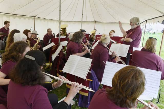 Glanton Show
 Alnwick Playhouse Concert Band were on fine form.
 Picture by Jane Coltman