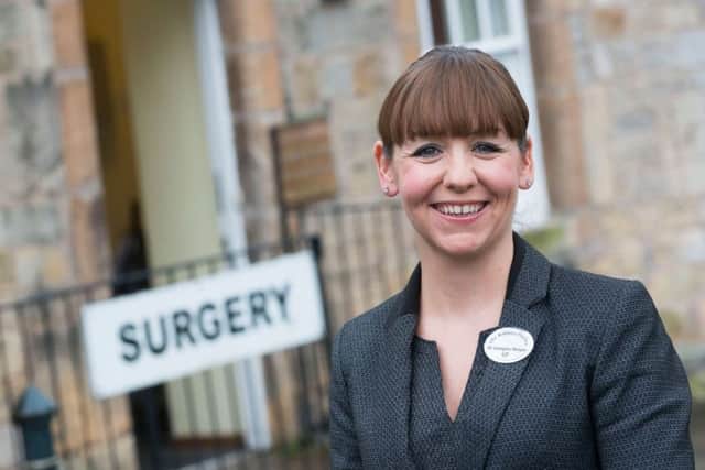 Dr Georgina Morgan, one of four GP partners at The Rothbury Practice. Picture by Gavin Duthie