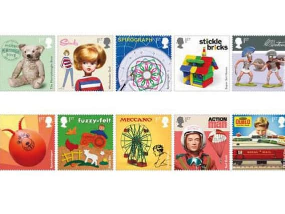 The new classic-toys stamps