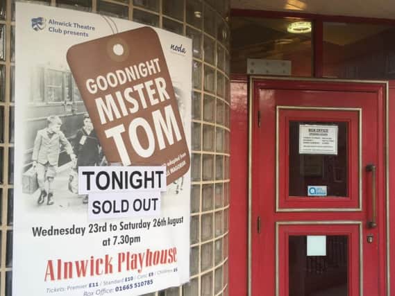Sold out - the first night of Goodnight Mister Tom. Picture by Andy Hunt