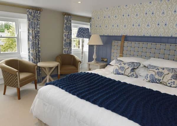 One of the bedrooms. All the bedrooms have locally-inspired names, including St Cuthberts Cave, Linhope Spout and Holy Island. Picture by Jane Coltman