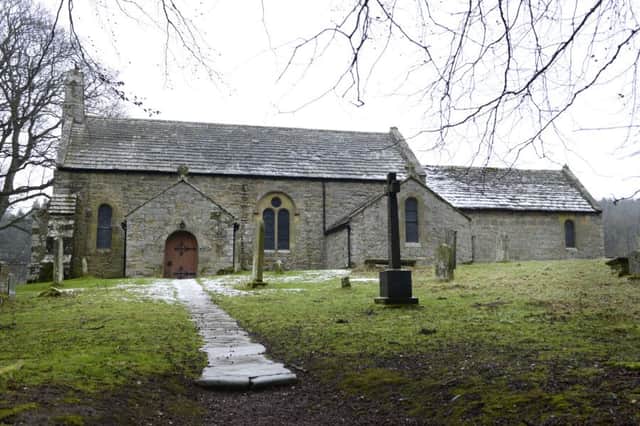 The parish church of St Michael and All Angels in Alnham.