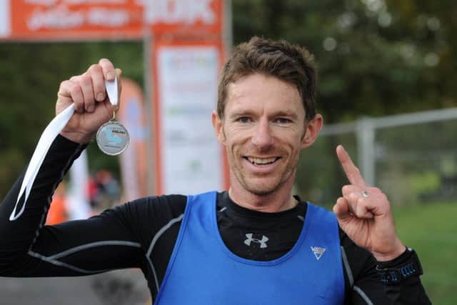 Run-Bike-Run winner Chris Smith. Picture by Raoul Dixon/NorthNews