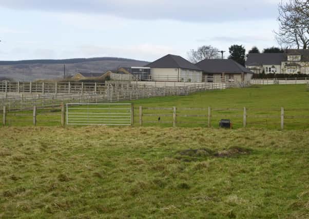 The site next to West End Caravan Site in Longframlington where housing has now been approved.