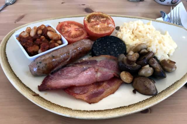 Carnaby's cooked breakfast