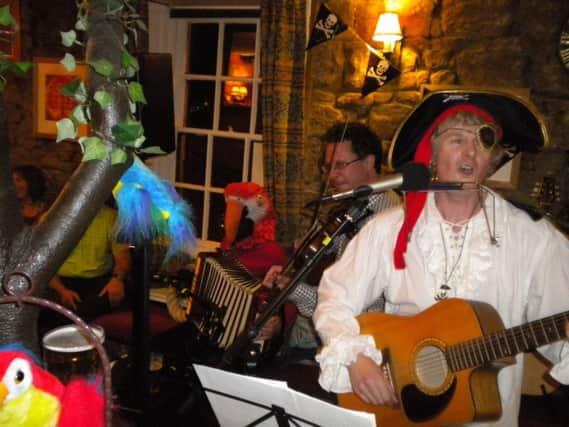 Come fancy-dressed and dance the plank at The Tanners Arms in Alnwick this Saturday night as Lush Acoustic hoists the Jolly Roger at their annual Pirates Night with special guest Cath Redding playing fiddle/accordion. More details below.