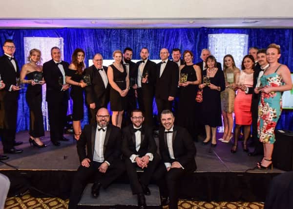The winners at last year's Northumberland Business Awards. Picture by Kevin Brady