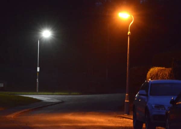 Northumberland County Council are changing their street lights.