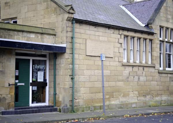 Alnwick Library, which is set to remain open in its current home for the foreseeable future.
