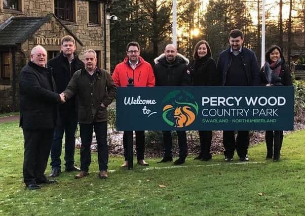 Harrison Leisure UK Ltd has bought Percy Wood Country Park.