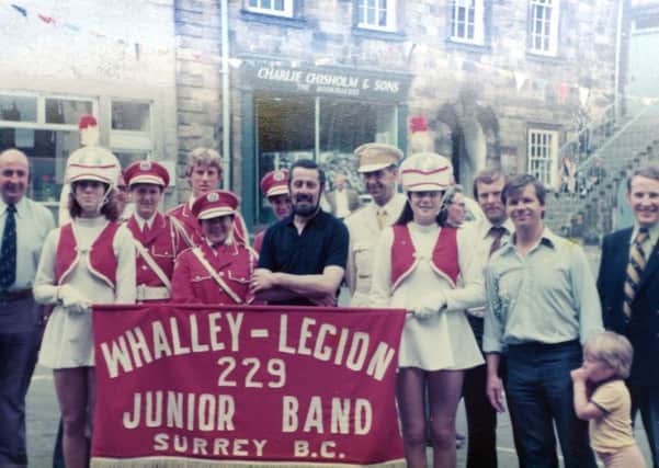 The Whalley Legion Band visit Alnwick
