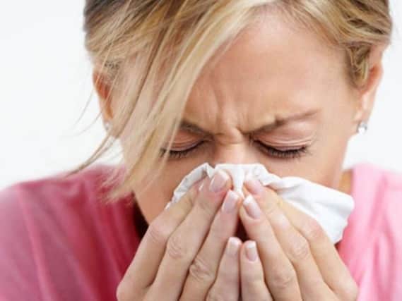 Flu cases reported in Northumberland.