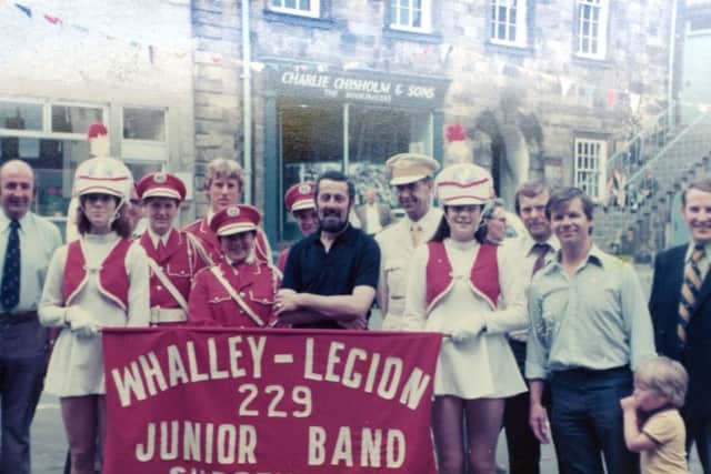 The Whalley Legion Band visit Alnwick