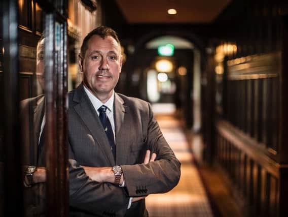 Andrew Fox, general manager of Slaley Hall