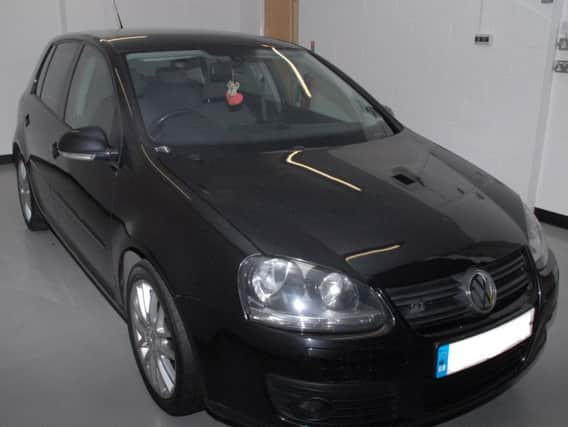Appeal for information about this VW Golf