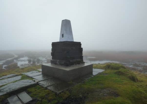 The summit of the Cheviot