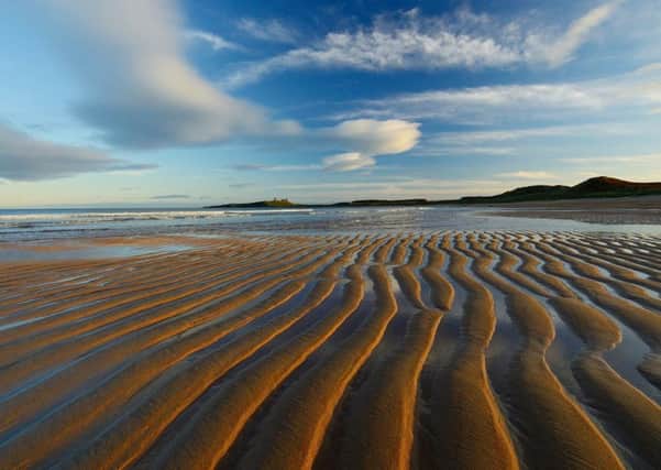FIRST: The view from Embleton beach by David Wealleans.