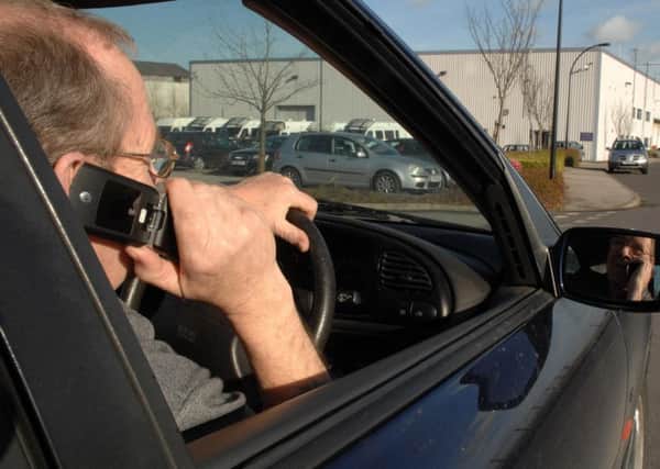 A national campaign has started today to tackle mobile phone use while driving. Picture by Anna Gowthorpe/PA Wire