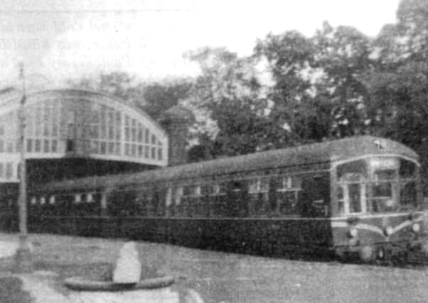 The last train from Alnwick Railway Station