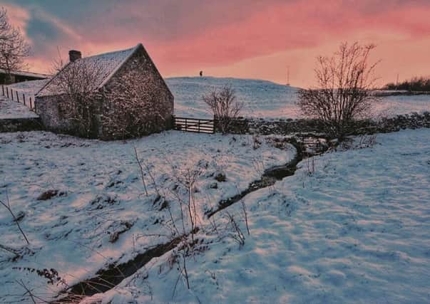 Snow in Northumberland. Picture by Tony Robson