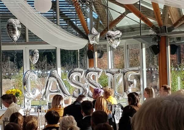 The celebration of life for Cassie Hayes at the Pavilion at The Alnwick Garden. Pictures by Helen Millichamp