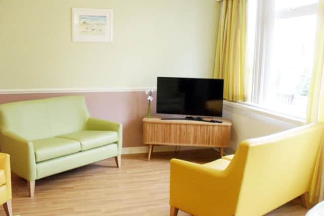 The day room at Berwick Infirmary which was refurbished in 2016 - the one at Alnwick Infirmary is to be revamped over the next few months.