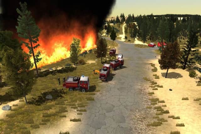 Virtual future for tackling wildfires