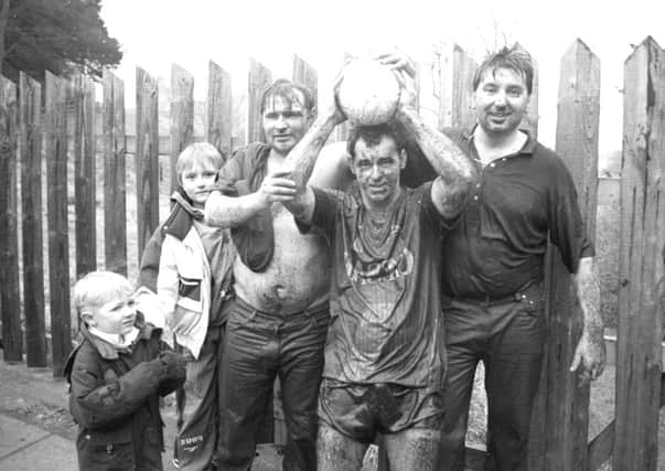 Remember when from 25 years ago, Shrove Tide football match