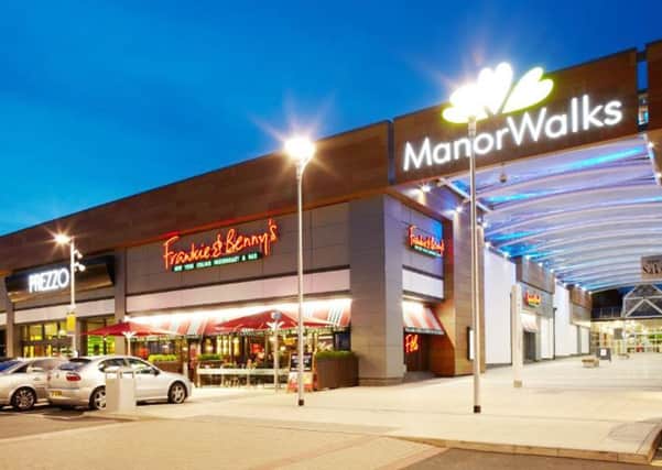 Manor Walks Shopping and Leisure in Cramlington.