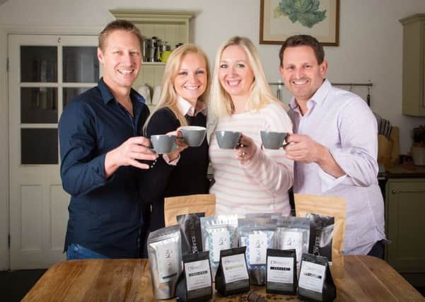 The Coffee & Kin team - Ruth, Kathryn, Mark and Chris.