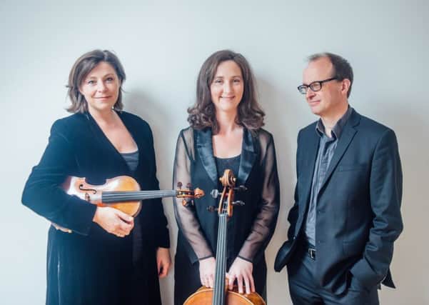 The Gould Trio will perform at Alnwick Playhouse, Picture by Jake Morley.