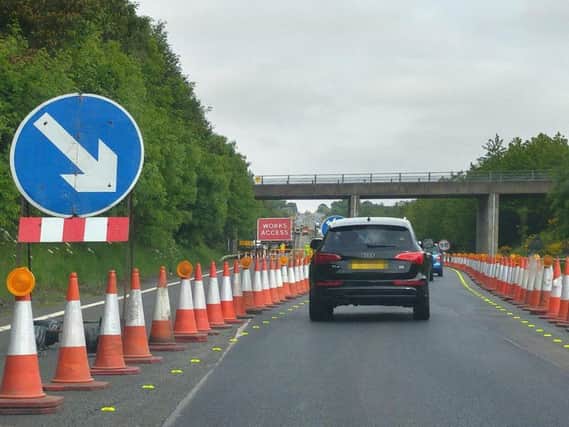 Roadworks planned for this week by Highways England.