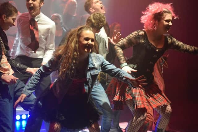 The Duchess's Community high School present We Will Rock you at Alnwick Playhouse. Picture by Jess Rix.
