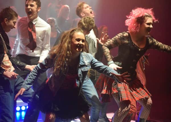 The Duchess's Community High School prodcution of We Will Rock You at Alnwick Playhouse.