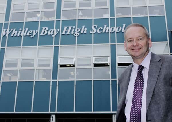 Steve Wilson, headteacher of Whitley Bay High School. Picture by Nick Convery/Canny Pictures.