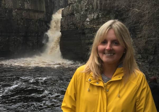 Jessica McEnroe pictured at High Force in 2016.