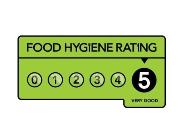 Elan has a five-star food hygiene rating.