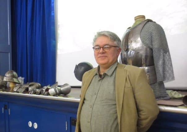 Michael Thomson discusses Armour - Fashion Wrought In Steel, at Rothbury and Coquetdale History Society.
