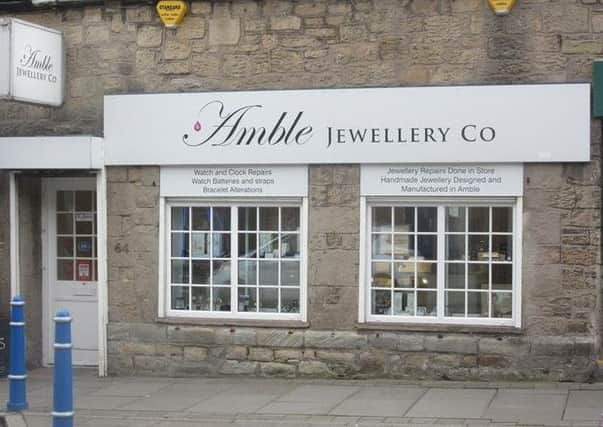 Amble Jewellery Company, on Queen Street.