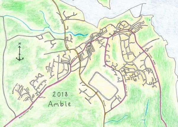 Amble map image.