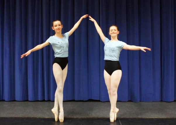 Kate Buddle and Jemma Thew will be performing with English Youth Ballet. Picture by Ben Garner.