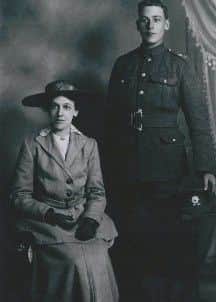 William Joseph Clark with his sister Hannah Hole (nee Clark).