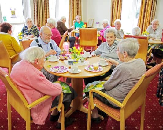 Residents of St Pauls Court, Alnwick thoroughly enjoyed their Saturday afternoon tea provided by volunteers from the Royal Voluntary Service.