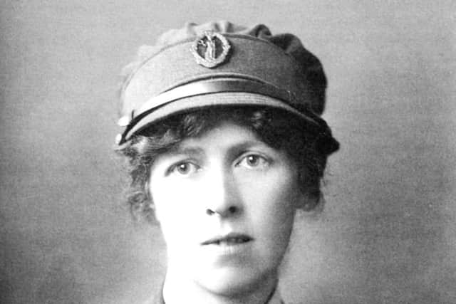 Lady Sybil in the uniform of the Women's Legion